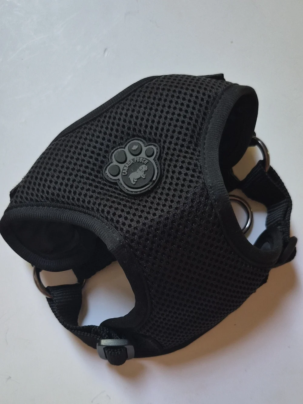 Canada Pooch Easy-On Step-In Dog Harness, Black, Small